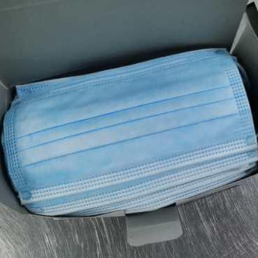 High Filtration 3 Ply Non Woven Face Mask Disposable For Personal Care