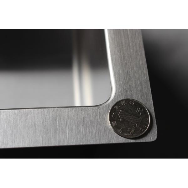 Overflow Double Bowl Stainless Steel Wash Up Sink Kitchen