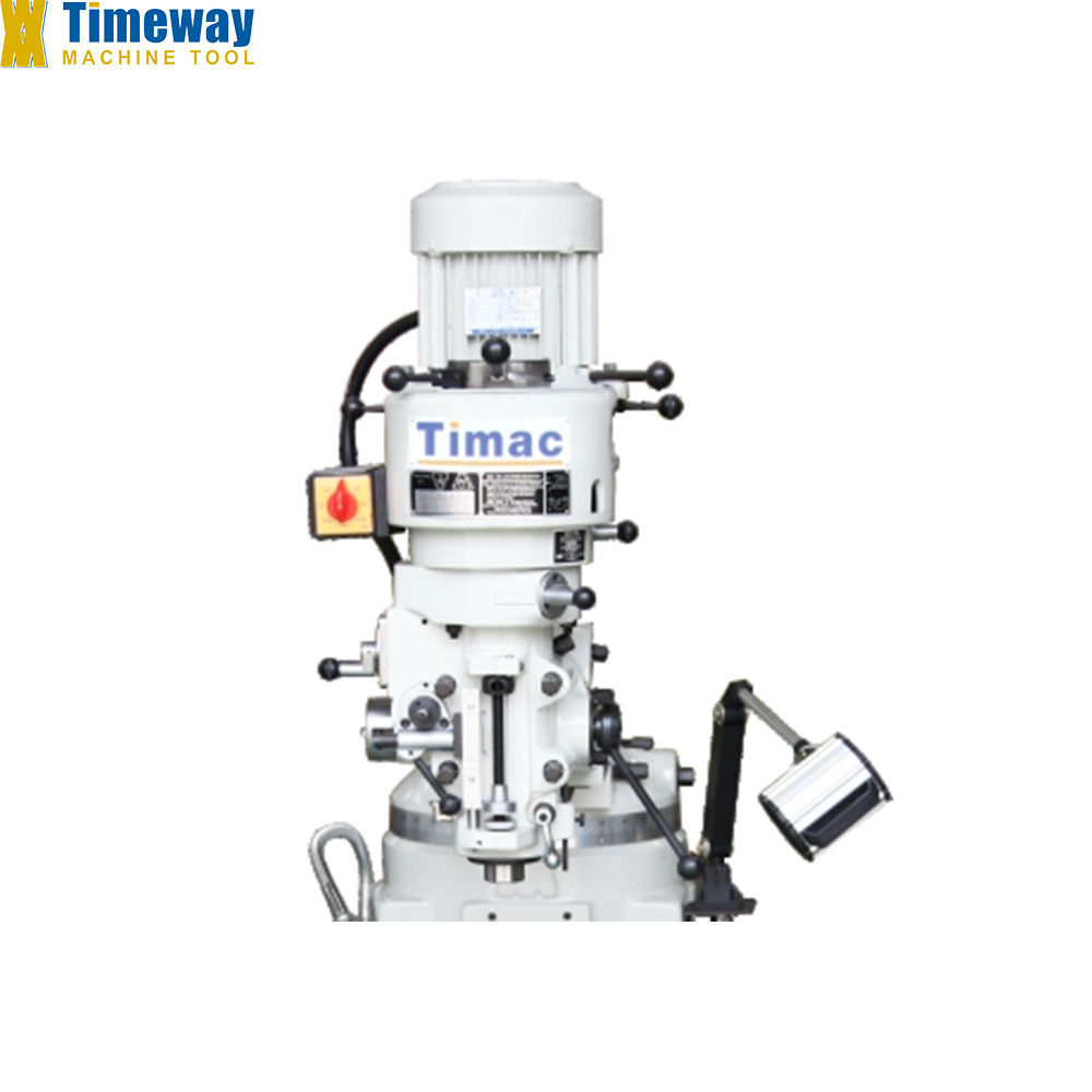 Metalworking Turret Milling Machine M230B with Variable Speed and Universal Mill Head