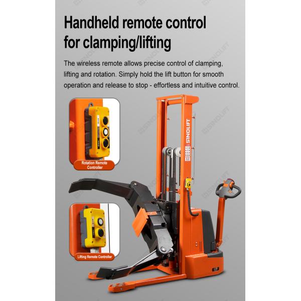 CDD500-R1200 Automatic Pressure-Adjusting Roll Clamp Stacker