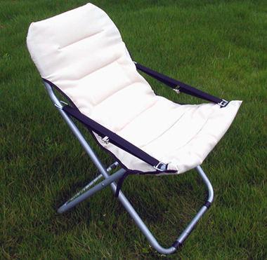 Folding Garden Beach Camping Recliner Sun Lounger Swing Sling Chair Comfortable Foldable Low Seat Lounge Beach