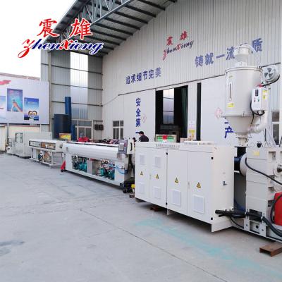 HDPE Plastic Pipe Machine 2 - 5m / Min Gas Water Pipe Plastic Pipe Production Line