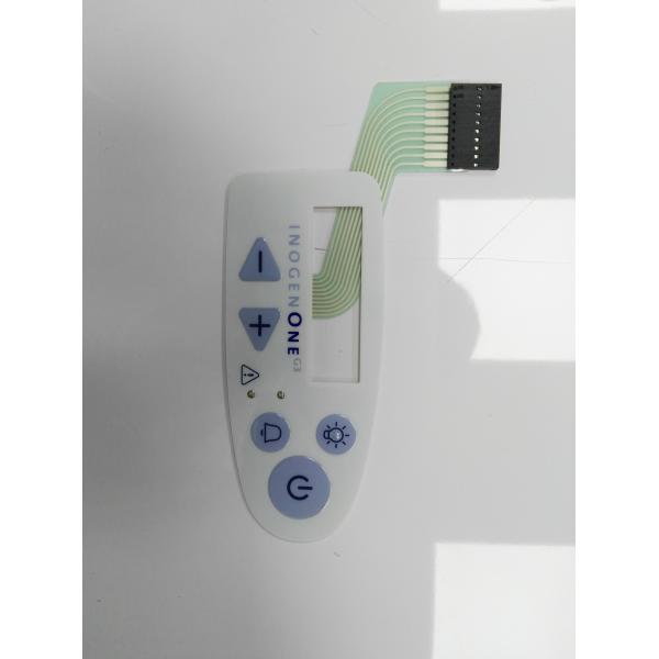 Custom Made LED Membrane Keypad Switch With 10 Pin Female Connector For Medical Use