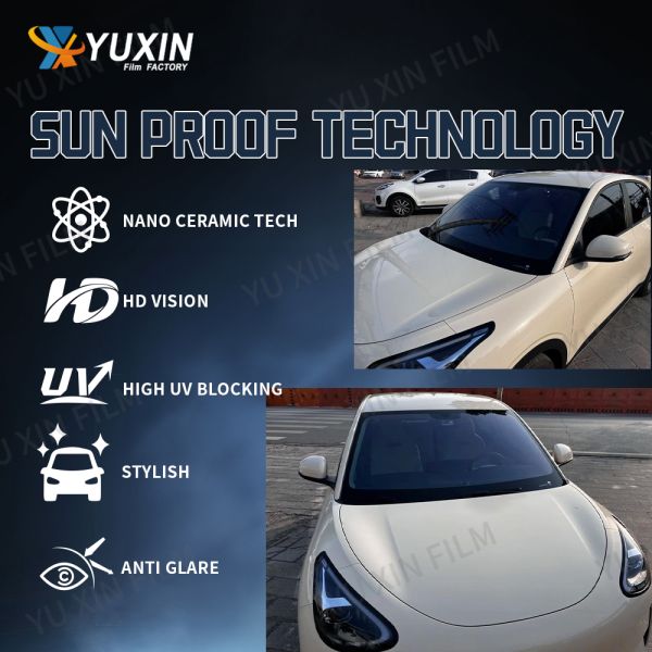 Auto Shield Nano Ceramic TInt Window Film High Heat Rejection Solar Window Tint