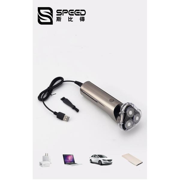 SHA-102 Сухое и влажное двойное использование бритья во время купания 3 независимых плавучих головки электрическая бритва