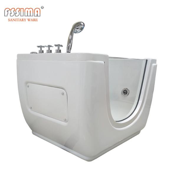 33.46 Glass Baby Spa Bathtub Small Green White Pink Blue Whirlpool