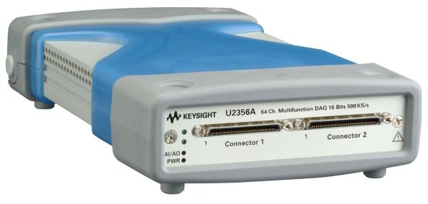 Keysight Agilent U2356A 64-Channel 500 kSa/s Hi-Speed USB 2.0 Modular Multifunction Data Acquisition DAQ Device