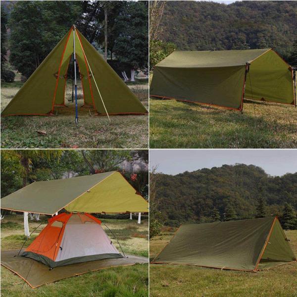 Ripstop Sun Tarp Outdoor Event Tent  Nylon Hammock Stand With Shade