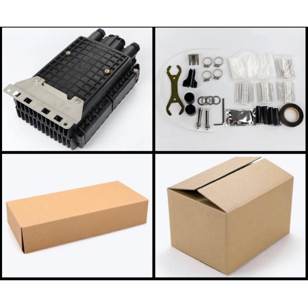 Ftth Optical Fiber Cable Joint Closure Waterproof IP68 24 Core 48 Core 96 Core