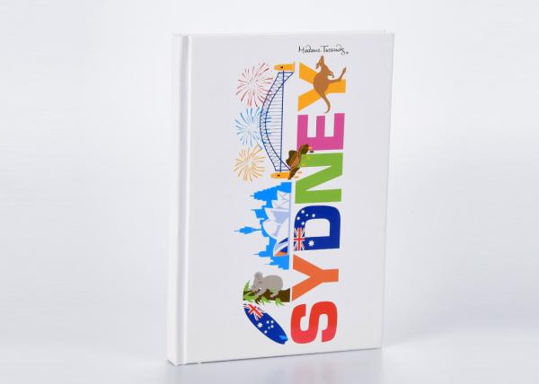 Costume duro delicado matte do caderno da tampa impresso com emperramento perfeito