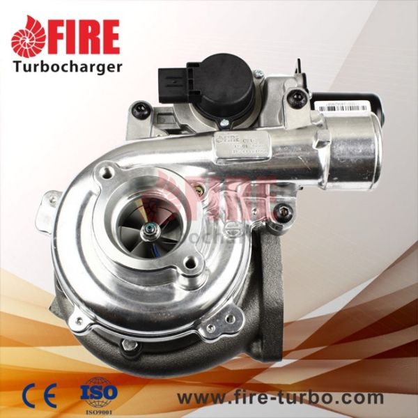 Water-cooled CT16 Turbocharger with K418 Turbine Wheel for Toyota Land Cruiser Prado KDJ120 Hilux Vigo Fortuner 17201-30060