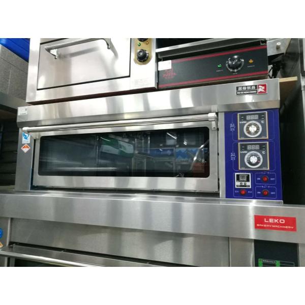 1 дверь печи печей выпечки длинноволновой части инфракрасной области палубы электрической закаленная нержавеющей сталью стеклянная с внутренними освещениями