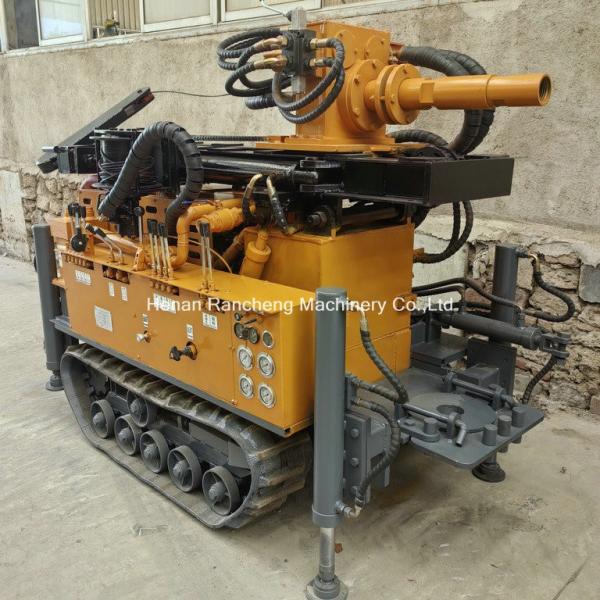 Moteur diesel de 42 kW Petite machine de forage de puits d'eau montée sur un gratte-ciel