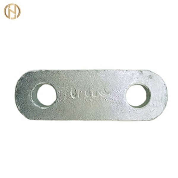 mergulhe o tipo galvanizado acessórios do paládio da estrutura da paralela do aço do polo da braçadeira/placa da relação