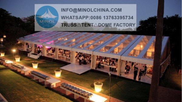 Outdoor Marquee Tent Party Lights Stage Tents for Events Price