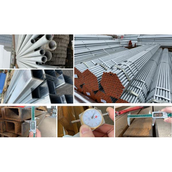 Hot Dip Galvanized Round Steel Pipe GI Pre Tube Q235/Q345 For Construction