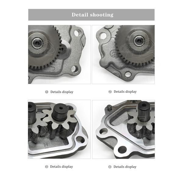 Масляный насос 1501043G05 15010-43G05 экскаватора BD30 для Assy двигателя
