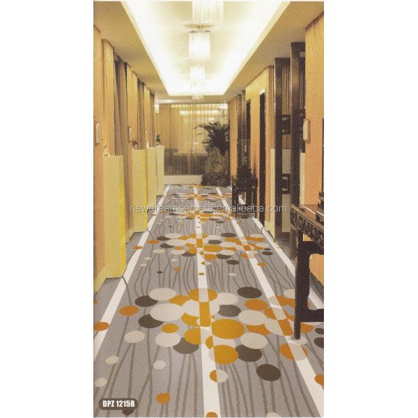 Machine-made Hotel Corridor Carpet in Jacquard Style for Your Requirements