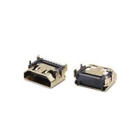 Taper de goupille des Câbles connecteur 19 d'UL94V-0 HDMI un Taper GV de SMT de connecteur sans oreille