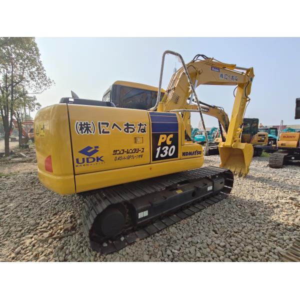 Использованный экскаватор Komatsu PC130 Hydraulic Crawler Excavator 2021 13 тонн 0,64 м3 ведро