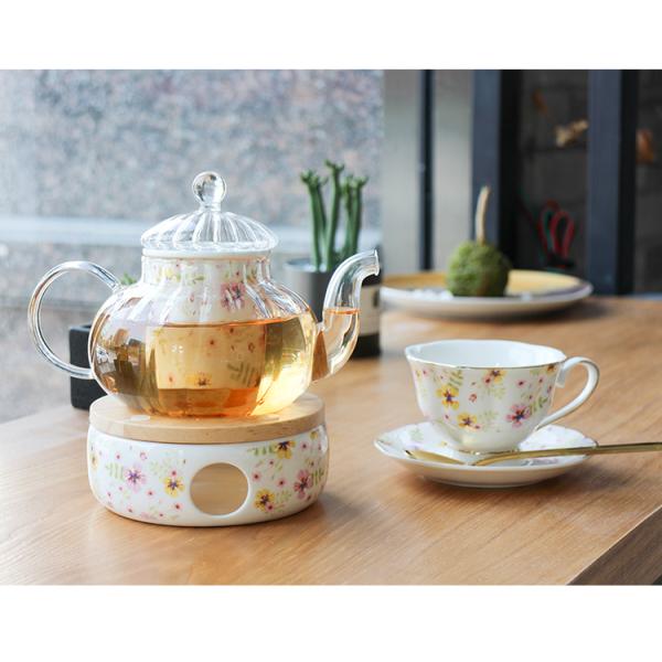 Подарите своим гостям в стиле этот турецкий чайный набор включает керамические чашки и тарелку