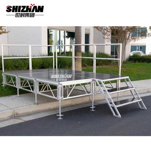Easy Install Podium Aluminum Stage Platforms Dancing Lighting Booth Truss