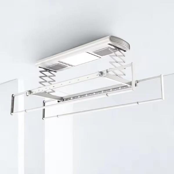 Multifunctional Electric Clothes Drying Rack with Airer and Heated Hanger