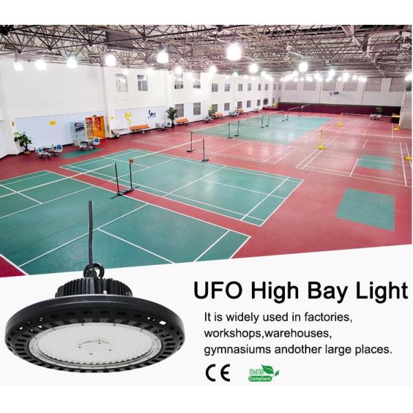 IP65 White Ufo Led High Bay Light 200 Watt 100lm High Brightness SMD3030 LED Chip