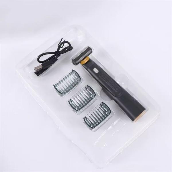 Aluminum Alloy Cutter Head Hair Beard Trimmer Washable Cutter Head 60+ Minutes Runtime