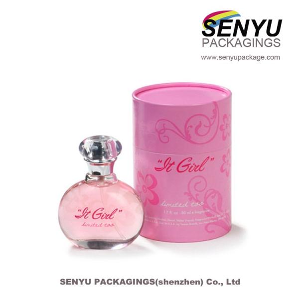 Круглая бумажная упаковка трубки/коробки изготовленной на заказ косметики эфирного масла упаковывая