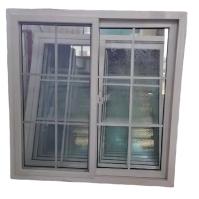 Vitres trempées vitres coulissantes modernes avec cadre en PVC et protection UV