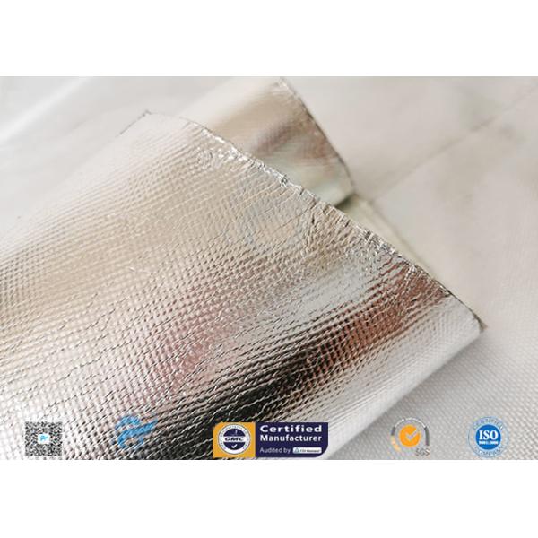 UV Resistant , Age Resistant 300℃ Aluminium Foil Fiberglass Cloth