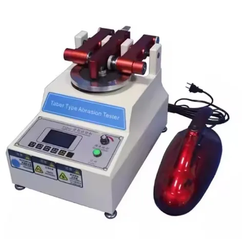 Digital Taber Abrasion Tester with 60rpm Rotating Speed and φ110mm Specimen Dimension for OEM ODM Wear Resistance Testing
