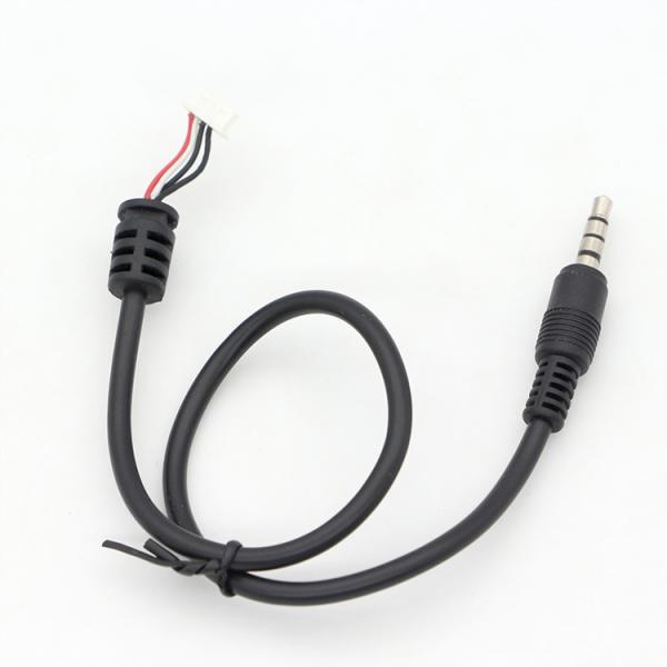 Custom Factory 1M 2M 3M 3.5mm TRRS Audio DC Jack to JST 2.0mm 2.54mm Pitch Assembly Cable