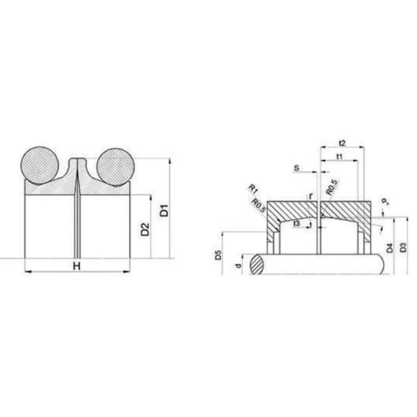 Duo Cone Floating Face Seal 423471 For Heavy Duty Machinery