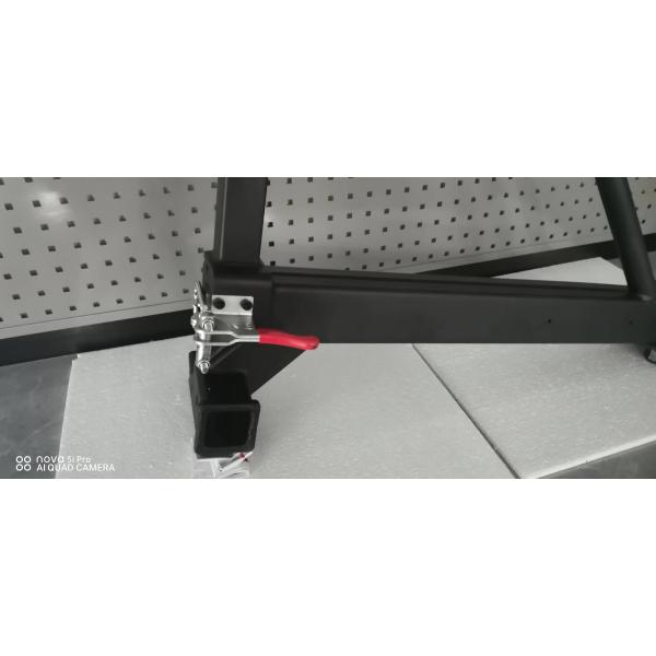 Black Steel Hitch Mount Spare Tire Carrier for Toyota Bike Carrier Modification