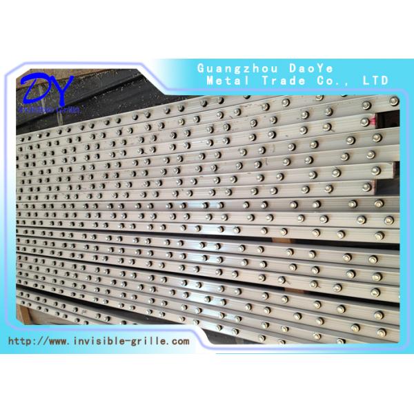 304 Aluminum Track Balcony Window Invisible Grille