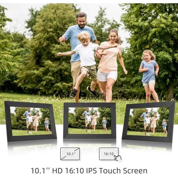 Рамка фото RoHS 10,1» умная WiFi, картинная рамка 1280x800 цифров умная