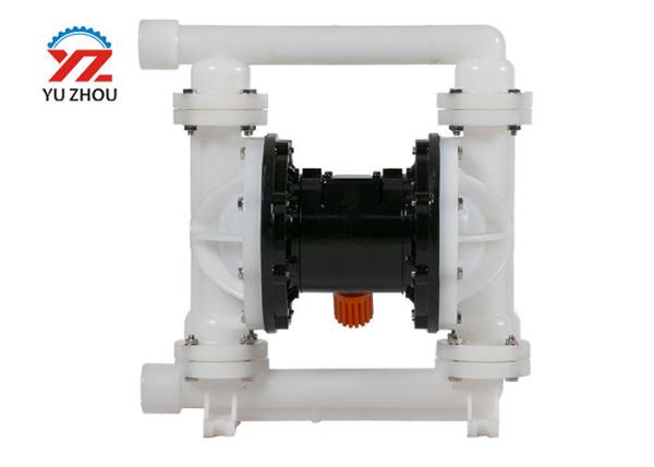 Plastic Double Pneumatic Air Operated Diaphragm Pump For Chemical Liquid Transfer