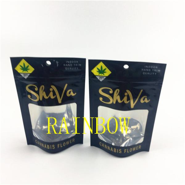 100mic Edibles CMYK Heat Seal Mylar Foil Pouch Candies 80x100mm VMPET