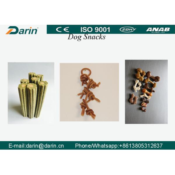 Os petiscos materiais do cão SUS304/animal de estimação tratam a máquina da extrusora do alimento para cães com o motor de WEG