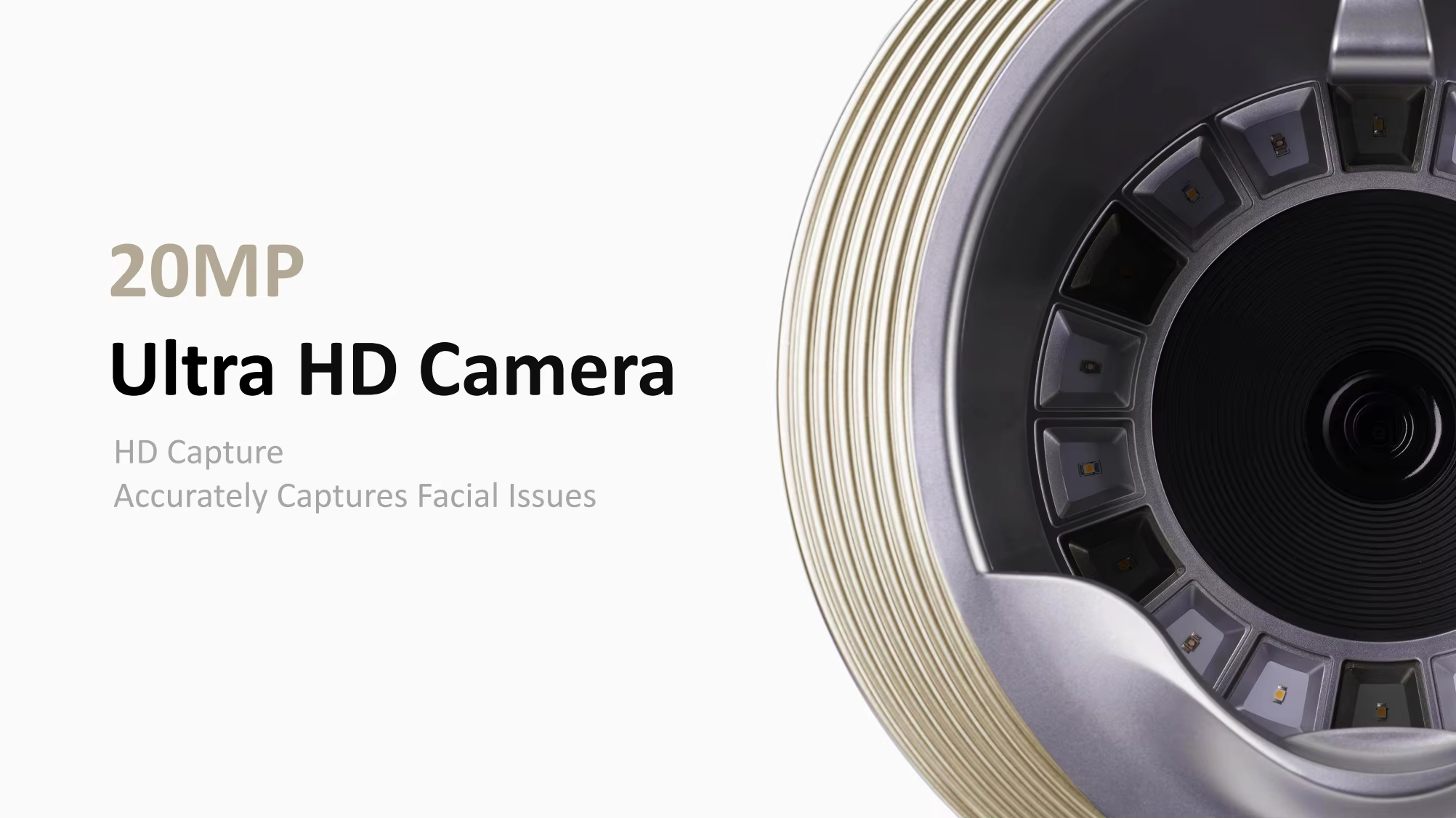 20MP HD Camera AI Magic 3D Mirror Moisture Detection Facial Scanner skin analyzer