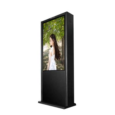 86 Inch Outdoor Led Digital Signage Nano Touch Advertising Floor Standing