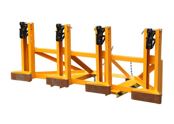 DG2000C Forklift Mounted Drum Grabber Double Eagle-Grip 4 Drums Load Capacity 500kgX4