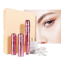 Tatuagem semi permanente de alumínio Kit Tatoo Microblading Pen da composição do rádio da liga