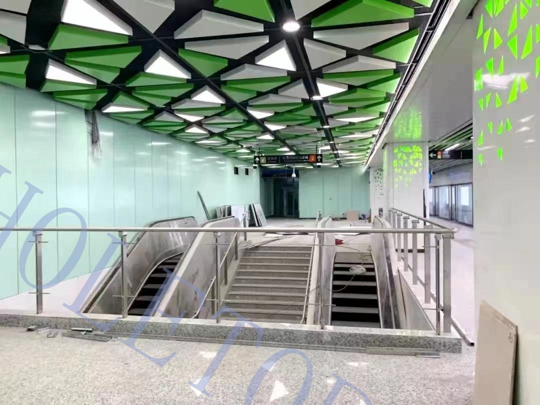 панель толщины 6mm керамическая покрытая алюминиевая для станции метро
