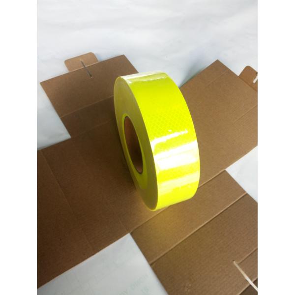 50mm*45.72m DOT-C2 Reflective Conspicuity Tape Flourescent Yellow And Green