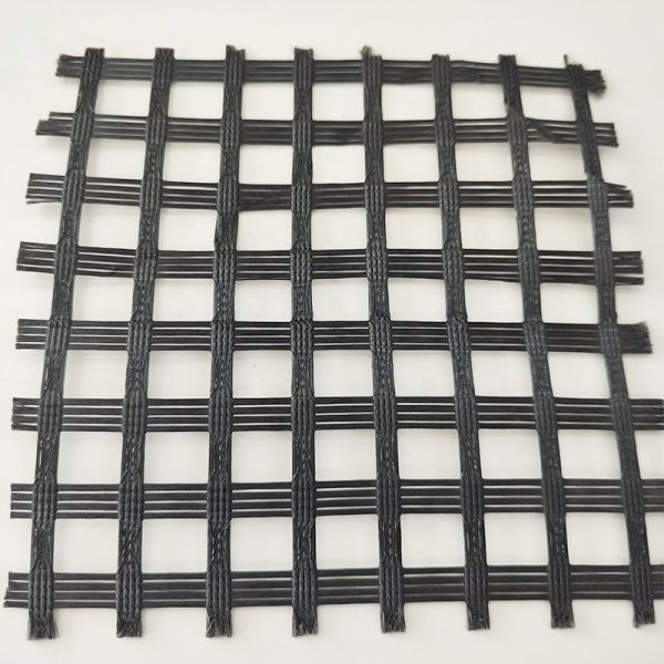 Soil Stabilization Warp Knitting Polyester Biaxial Geogrid Reinforcement for Civil Engineering