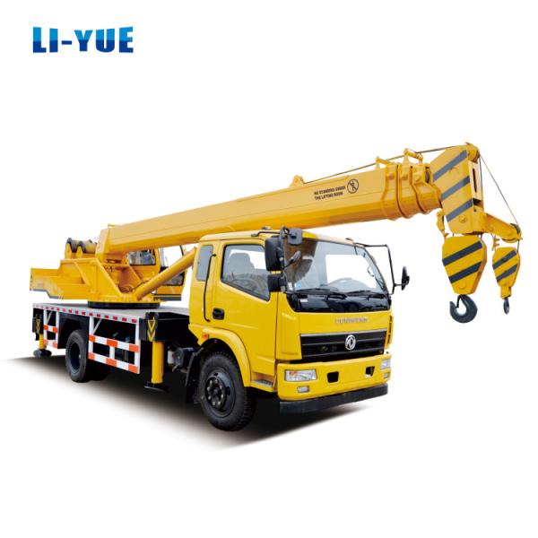 Custom 6 Tons Mini Crane Truck Mounted Crane For Construction
