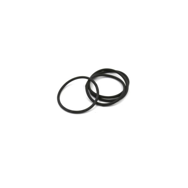 High Elastic Black Reusable Durable Silicone Elastic Hair Band Hair Ties